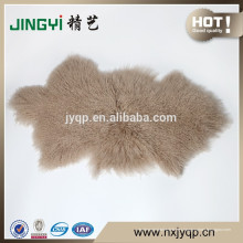 2018 China Proveedores de tapicería Tibetan Mongolian Lamb Fur Sheep Mat